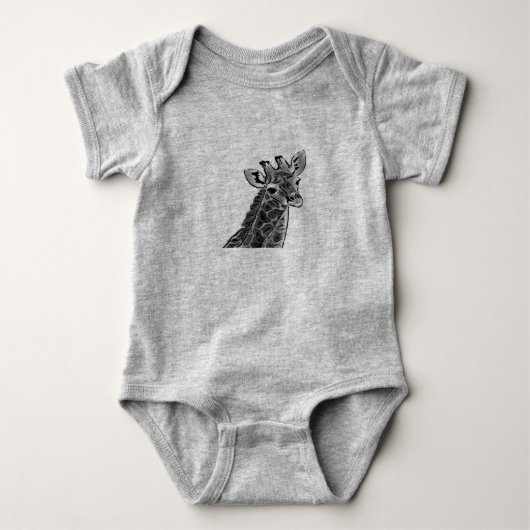 Body Combinaison bébé girafe (Devant)