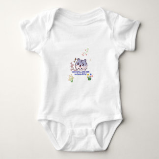 Body Combinaison bébé hamster esthétique mignonne