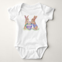 Combinaison bébé Lapins d'oeufs