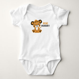 Body Combinaison bébé Mini Rugissement Tigre Mignon