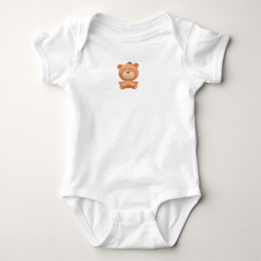 Body Combinaison bébé ours mignon (Devant)