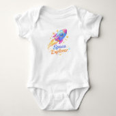 Body Combinaison bébé Space Explorer Rocket (Devant)