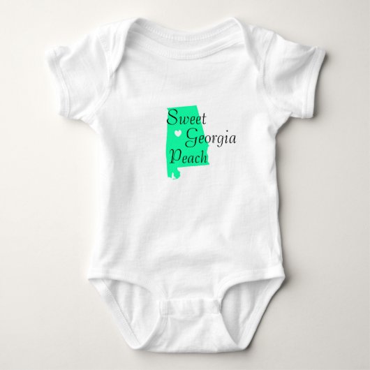 Body Combinaison bébé une pièce Géorgie (Devant)