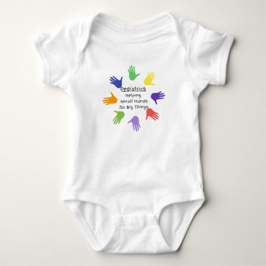 Body Combinaison bébé une pièce Small Hands (Devant)