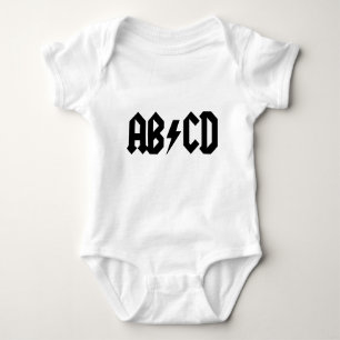 Body Combinaison de bébé d'ABCD