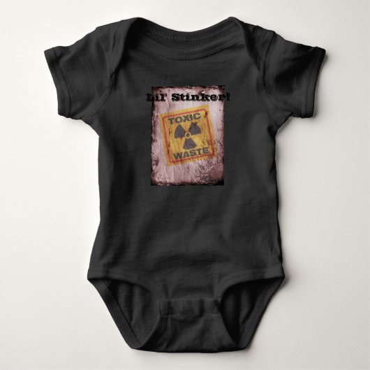 Body Combinaison de bébé de déchets nucléaires de navet (Devant)