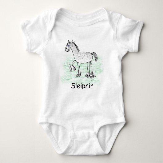 Body Combinaison de bébé de Sleipnir (Devant)