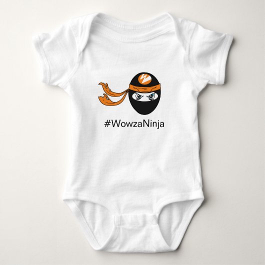 Body Combinaison de bébé de Wowza Ninja (Devant)