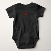 Body Combinaison de bébé d'enfant d'IRIE KIDZ® "Rasta" (Dos)