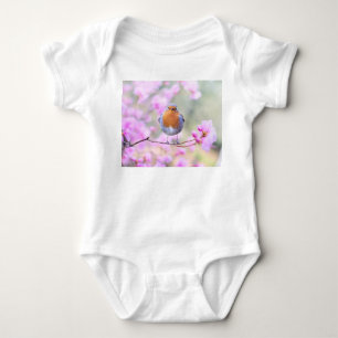 Body Combinaison de bébé d'oiseau de Robin d'oiseau d