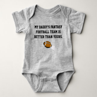 Body Combinaison de bébé du football d'imaginaire