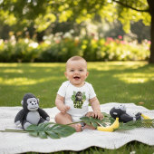 Body Combinaison de gorille de jungle "Go Bananas"