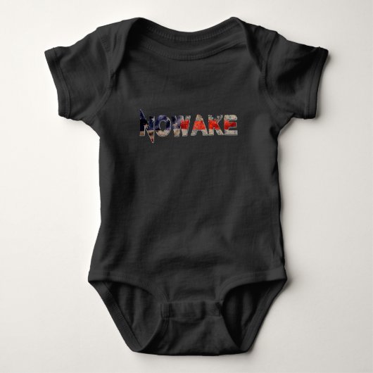 Body Combinaison de #merica de bébé de NOWAKE (Devant)