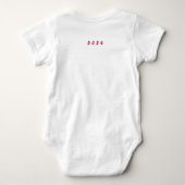Body Combinaison de Noël pour filles (Dos)