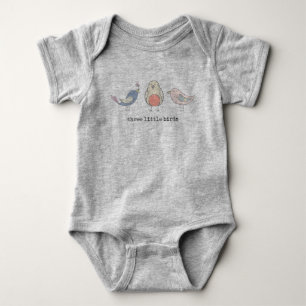Body Combinaison de trois petite oiseaux
