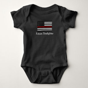 Body Combinaison du football de bébé de sapeur-pompie