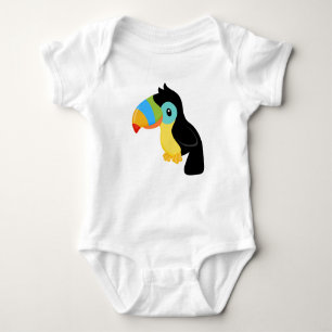 Body Combinaison du Jersey de bébé de toucan