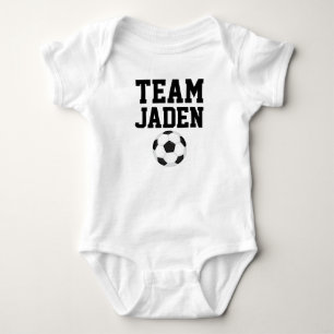 Body Combinaison du Jersey de bébé du football