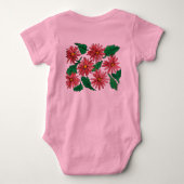 Body Combinaison Fleurs (Dos)