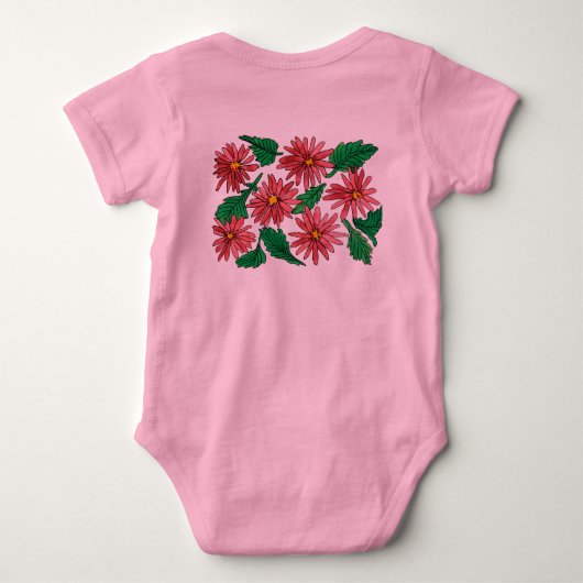 Body Combinaison Fleurs (Dos)