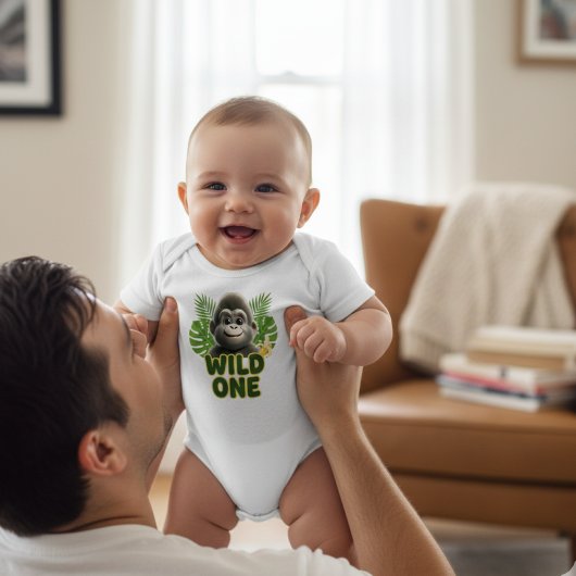 Body Combinaison "Go Bananas" pour bébé gorille de la j