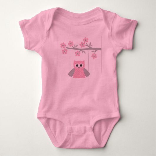 Body Combinaison/hibou de tutu de bébé (Devant)