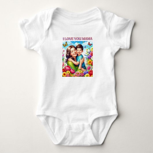 Body COMBINAISON J't'aime maman (Devant)