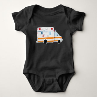 Body Combinaison mignonne de bébé d'ambulance