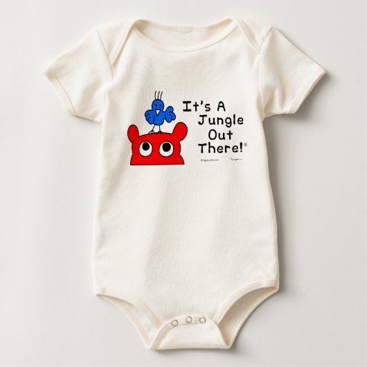 Body Combinaison organique de travaux d'hippopotame (Devant)