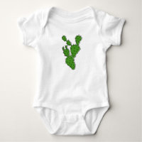 combinaison ou T-shirt de cactus, bébé ou enfant