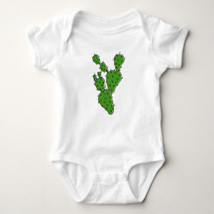 Body combinaison ou T-shirt de cactus, bébé ou enfant