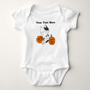 Body Combinaison pour bébé chatte d'Halloween personnal