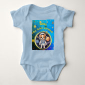 Body Combinaison pour bébé - Fusée pour Mars (Devant)