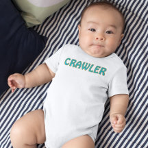 Combinaison pour bébé qui rampe