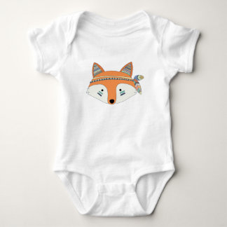 Body Combinaison tribale de bébé de Fox de Boho