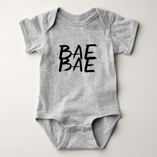 Body Combinaison unisexe de bébé drôle à la mode de (Devant)