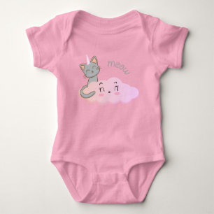 Body combinaisons bébé unicat cloud meow