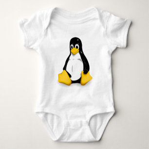 Body Combinaisons de bébé de Linux Tux