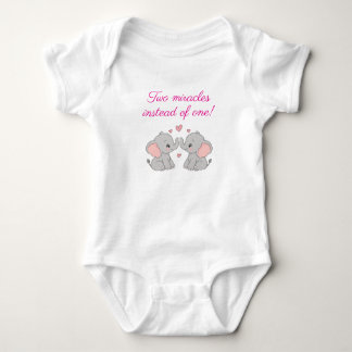 Body Combinaisons pour Jumeaux, Message Mignon, Él