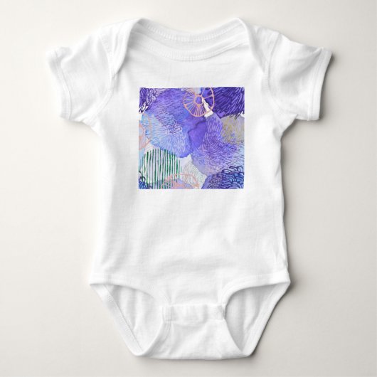Body Conception abstraite violette (Devant)