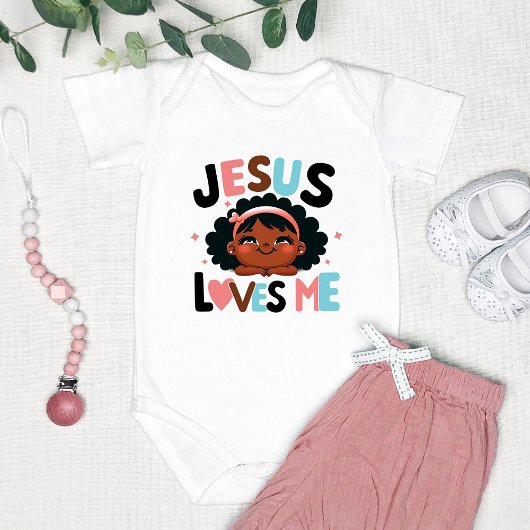 Body Conception adorable "Jésus m'aime" 