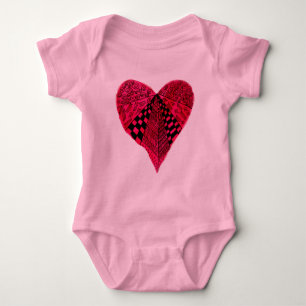 Body Conception artistique Ink Red Heart