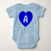 Body Conception avant et arrière - Lettre et nom du nou (Dos)