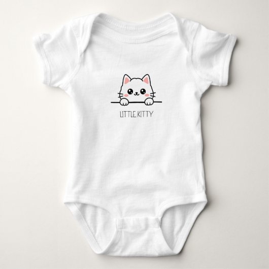 Body Conception de bébé mignon petit chaton (Devant)