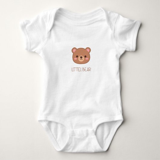 Body Conception de bébé mignon Petit Ours (Devant)