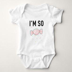 Body Conception de bonbons pour bébé adorable - "JE SUI