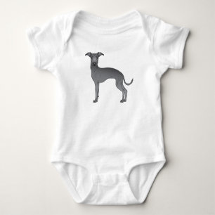 Body Conception de chien de dessin animé mignon Greyhou