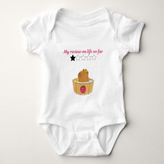 Body Conception de dessin animé de capybara kawaii mign (Devant)