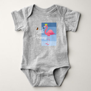 Body Conception de flamant rose de petite princesse - C