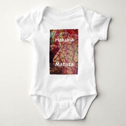 Body Conception de lionceau Hakuna Matata (Devant)